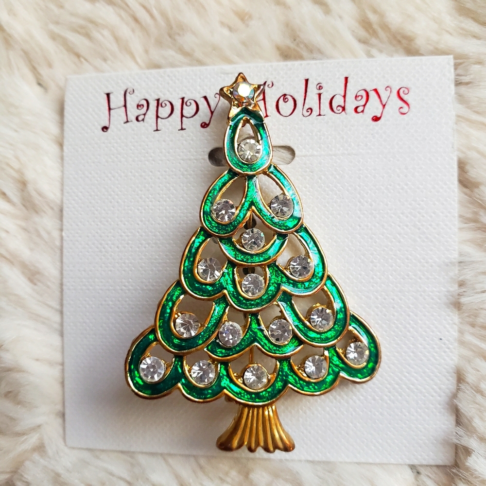 Holiday Brooch